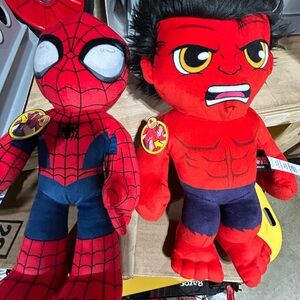 Marvel Spider-Man and hulk